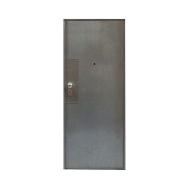 Bricomart ESTRUCTURA PUERTA ACORAZADA PARA PANELAR SPARTA 5 DERECHA