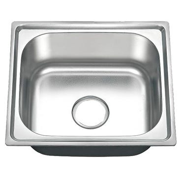 Bricomart FREGADERO DE COCINA 1 SENO CUADRADO 46x40x20