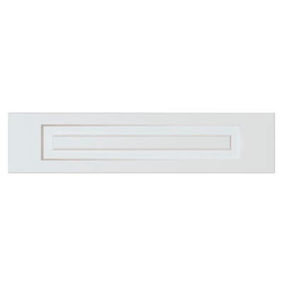 Bricomart FRENTE CAJÓN PARA MUEBLE DE COCINA MURCIA BLANCO MATE MDF 40X80CM