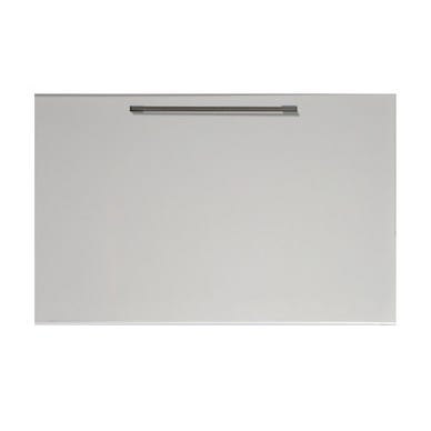 Bricomart FRENTE CAJÓN PARA MUEBLE DE COCINA SEVILLA BLANCO BRILLO PET 20X80CM