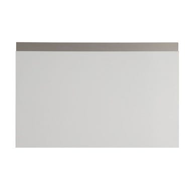 Bricomart FRENTE CAJÓN PARA MUEBLE DE COCINA TOLEDO BLANCO BRILLO PET 17X60CM
