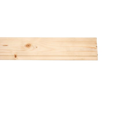 Bricomart FRISO MADERA ABETO SIN BARNIZAR LAMA 270 X 90 X 1CM