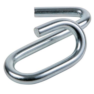 Bricomart GANCHO CONEXIÓN/ANCLAJE DE RED BAJO FORJADO 25 UDS