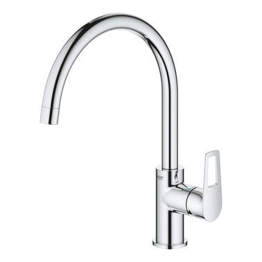 Bricomart GRIFO COCINA MONOMANDO CAÑO ALTO GROHE BAULOOP