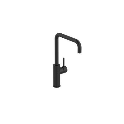 Bricomart GRIFO DE COCINA MONOMANDO PVD ATLANTIS NEGRO MATE