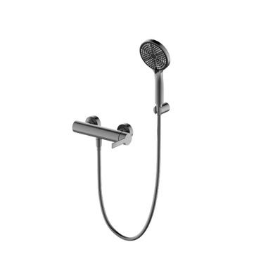 Bricomart GRIFO DUCHA MONOMANDO RONDO PVD METAL GUN