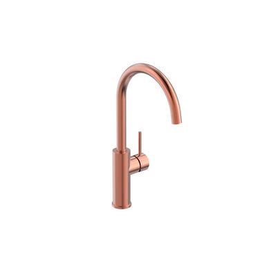 Bricomart GRIFO LAVABO MONOMANDO CAÑO ALTO ATLANTIS COBRE