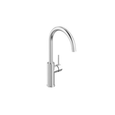 Bricomart GRIFO LAVABO MONOMANDO CAÑO ALTO ATLANTIS INOX