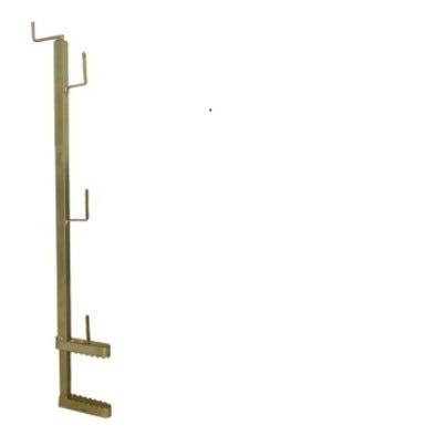 Bricomart GUARDACUERPOS ACERO CON HUSILLO 40 MM DIÁMETRO 1 M