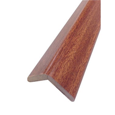 Bricomart GUARDAVIVO MELAMINA SAPELLY 2600 X 30 X 30 MM. ADHESIVO