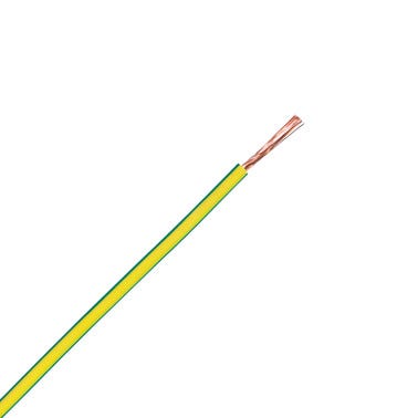 Bricomart HILO FLEXIBLE H07V-K 4mm2 VERDE/AMARILLO 20M
