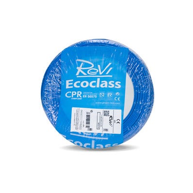 Bricomart HILO FLEXIBLE LIBRE HALÓGENOS H07Z1-K 1.5mm2 AZUL 100M