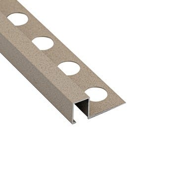 Bricomart ING/LIST ALUMINIO 12X12X2600 MM ARENA MARFIL