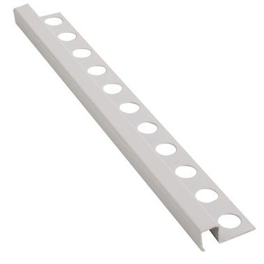 Bricomart ING/LIST ALUMINIO 12X12X2600 MM BLANCO BRILLO