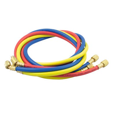 Bricomart JUEGO DE MANGUERAS FLEXIBLES PARA CARGA DE GAS R410A-R32 1.5M