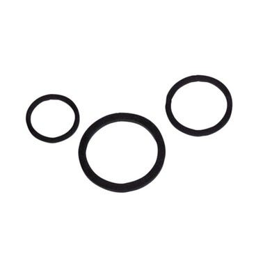 Bricomart JUNTA PLANA GOMA ESTRECHA Ø13X18X2MM-1/2" 10 UNIDADES