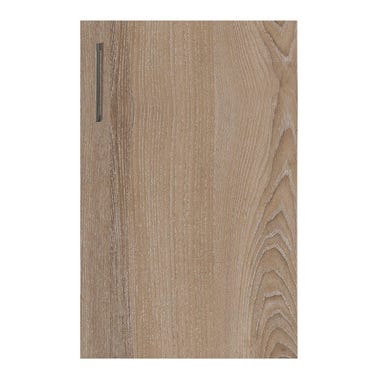 Bricomart KIT 2 PUERTAS PARA MUEBLE DE COCINA BORMUJOS ROBLE CLARO MATE AGLOMERADO 70X58CM