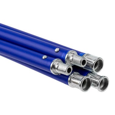 Bricomart KIT DESHOLLINADOR 7M CON 5 VARAS + ERIZO NYLON Ø200MM
