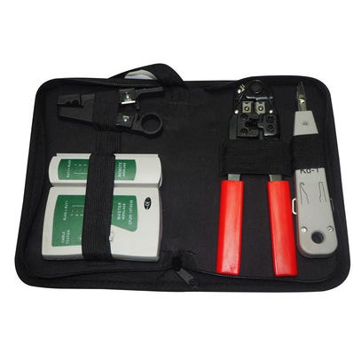 Bricomart KIT HERRAMIENTAS BASICO DE INSTALACION VOZ/DATOS