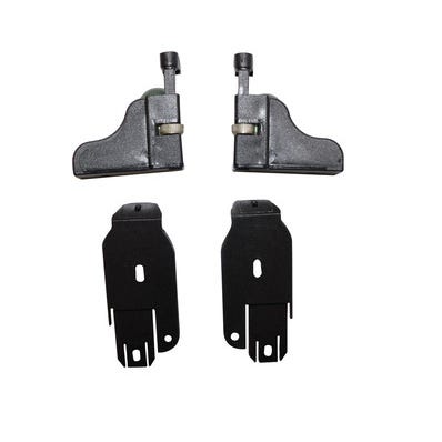 Bricomart KIT JUEGO DE HERRAJES PARA MOSQUITERA ENROLLABLE DE VENTANA