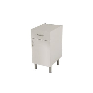 Bricomart KIT MÓDULO COCINA BAJO CAJÓN EXCELLENCE BLANCO 40 CM