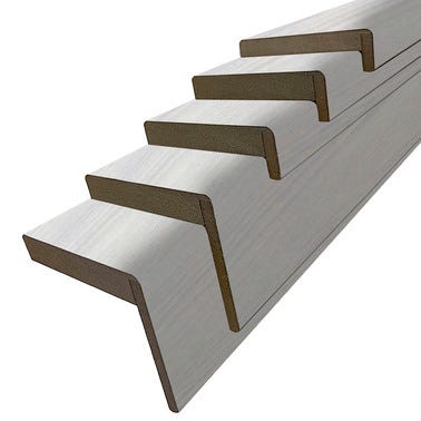 Bricomart KIT MOLDURAS VT5 MELAMINA NORD 7 ALA 10+45