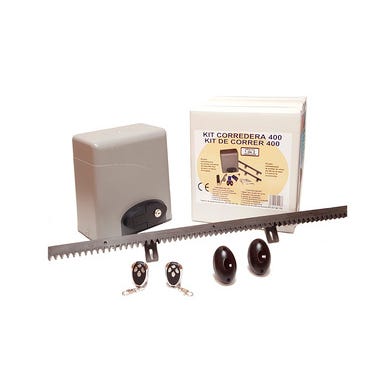 Bricomart KIT MOTOR CORREDERA 400 KG CON CREMALLERA 4M