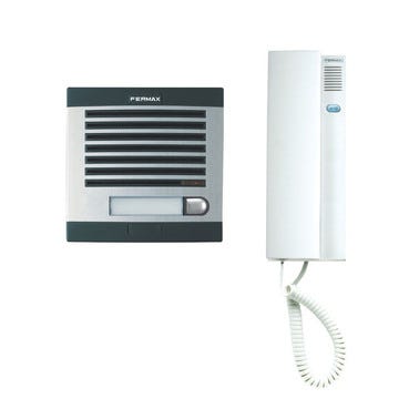 Bricomart KIT PORTERO AUDIO 5 HILOS 1 VIVIENDA FERMAX