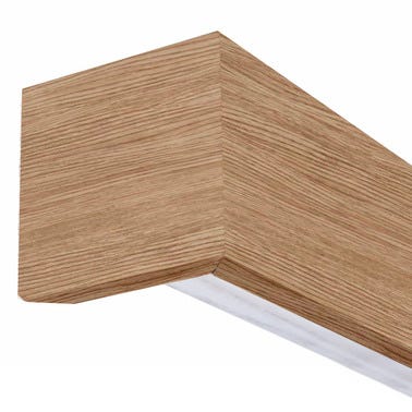 Bricomart KIT RAIL + EMBELLECEDOR PUERTA CORREDERA ACABADO MEL VT5