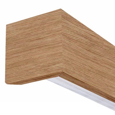 Bricomart KIT RAIL + EMBELLECEDOR PUERTA CORREDERA MELAMINA P