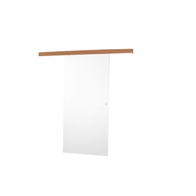 Bricomart KIT RAIL + EMBELLECEDOR PUERTA CORREDERA MELAMINA P