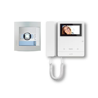 Bricomart KIT VIDEOPORTERO 2 HILOS PANTALLA COLOR 4 3" SERIE 8 TEGUI