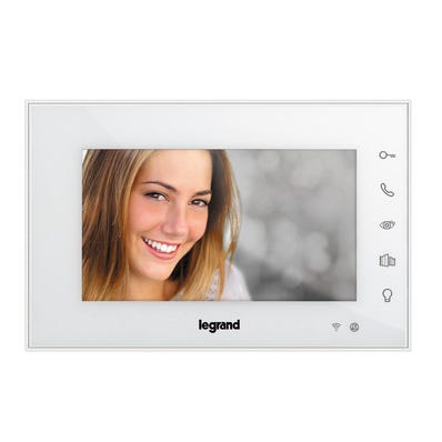 Bricomart KIT VIDEOPORTERO WIFI 2 HILOS PANTALLA COLOR 7"