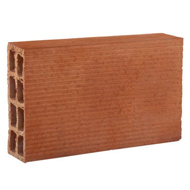 Bricomart LADRILLO TABIQUERO HUECO DOBLE 33X20X7 CM
