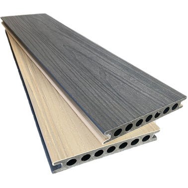 Bricomart LAMA COMPOSITE 14.5X2.1 CM 2.2 M GRIS Y ARENA