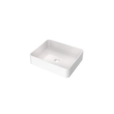 Bricomart LAVABO SOBREPONER RECTANGULAR 53X34CM BLANCO