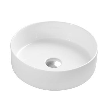 Bricomart LAVABO SOBREPONER REDONDO 36CM BLANCO MATE