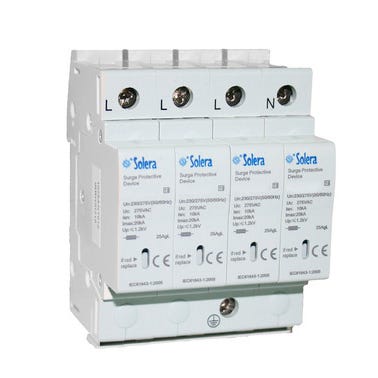 Bricomart LIMITADOR SOBRETENSIÓN TRANSITORIO 3P+N 15KA