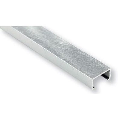 Bricomart LISTELO ALUMINIO 8 X 15 X 2400 MM PLATA LIJA