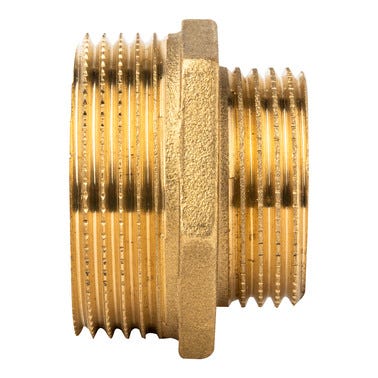 Bricomart MACHÓN REDUCIDO LATÓN 2"-1 1/2" MACHO ROSCAR-ROSCAR
