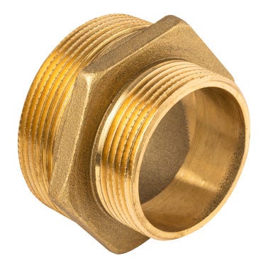 Bricomart MACHÓN REDUCIDO LATÓN 2"-1 1/2" MACHO ROSCAR-ROSCAR