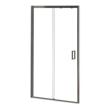 Bricomart MAMPARA DE DUCHA FRONTAL CORREDERA DENVER PRO 70CM CROMO