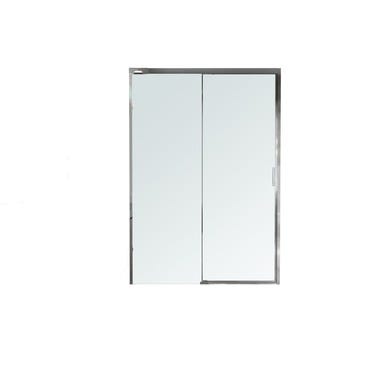 Bricomart MAMPARA DE DUCHA FRONTAL CORREDERA GALA KLEVAN 100CM CROMO