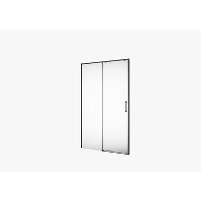 Bricomart MAMPARA DE DUCHA FRONTAL CORREDERA TEKA INCA SLIM 110CM NEGRO