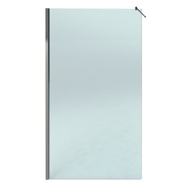 Bricomart MAMPARA DE DUCHA FRONTAL FIJA DUSCHOLUX D0 PRO WALKIN 100X200CM CROMO