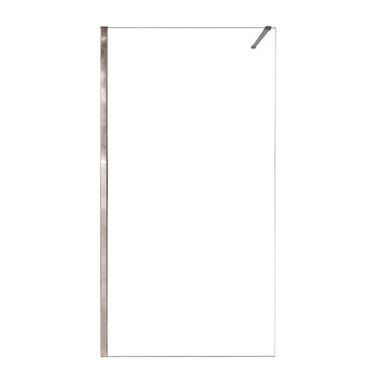Bricomart MAMPARA DE DUCHA FRONTAL FIJO OCEAN PRO 120CM CROMO