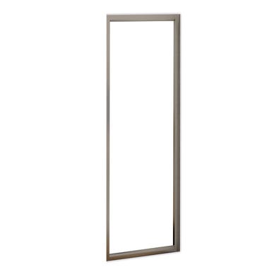 Bricomart MAMPARA DE DUCHA LATERAL FIJO CATANIA PRO 80CM CROMO