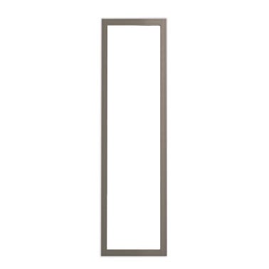 Bricomart MAMPARA DE DUCHA LATERAL FIJO SIENA 80CM CROMO