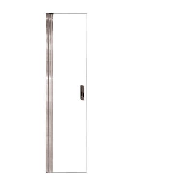 Bricomart MAMPARA PANEL DE DUCHA ABATIBLE CARIBE PRO 70CM CON TIRADOR CROMO