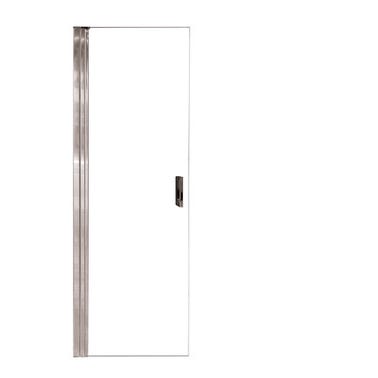 Bricomart MAMPARA PANEL DE DUCHA ABATIBLE CARIBE PRO 90CM CON TIRADOR CROMO